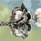 Preview: Trollbeads - Clarity Flower Pendant