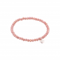 Preview: Armband Crystal - 4 mm - Rose