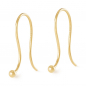 Preview: Trollbeads - Spring 2025 - Earring Hooks, Gold Plated