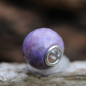 Preview: Trollbeads - Runde Purple Jade, facettiert - WYSIWYG