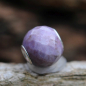 Preview: Trollbeads - Round Purple Jade Facet - WYSIWYG