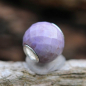 Preview: Trollbeads - Round Purple Jade Facet - WYSIWYG