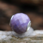 Preview: Trollbeads - Runde Purple Jade, facettiert - WYSIWYG