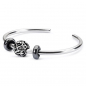 Preview: Trollbeads - Silber Stopper - oxidiert