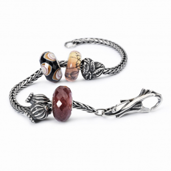 Preview: Trollbeads - Strawberry Quartz