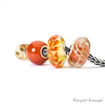 Trollbeads - Round Red Onyx