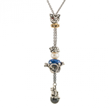 Preview: Trollbeads - Gelassener Tiger Anhänger