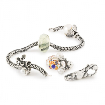 Preview: Trollbeads - Silber mit Perlen