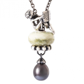 Preview: Trollbeads - Grün Gelber Calzit