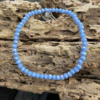 Armband Crystal - 4 mm - Tourterelle