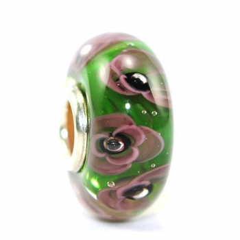 Preview: Kamane - Glas Bead - Purple Poppy