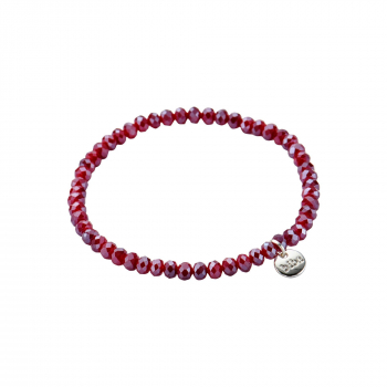 Preview: Armband Crystal - 4 mm - Mûre