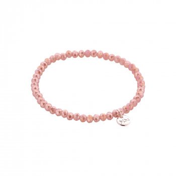 Preview: Armband Crystal - 4 mm - Rose