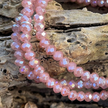 Preview: Armband Crystal - 4 mm - Rose