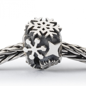 Preview: Trollbeads - Hiver - Snowflakes