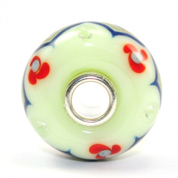 Preview: Trollbeads Day 2025 - Blütenschimmer in Elfenbein - WYSIWYG