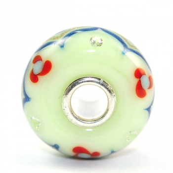 Preview: Trollbeads Day 2025 - Blütenschimmer in Elfenbein - WYSIWYG