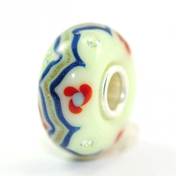 Trollbeads Day 2025 - Blütenschimmer in Elfenbein