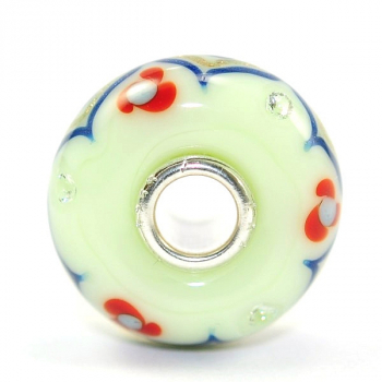 Preview: Trollbeads Day 2025 - Blütenschimmer in Elfenbein - WYSIWYG