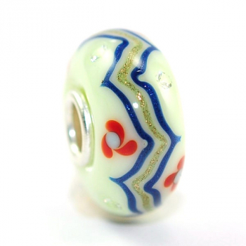 Preview: Trollbeads Day 2025 - Blütenschimmer in Elfenbein - WYSIWYG