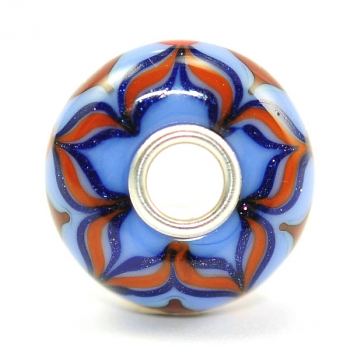 Preview: Trollbeads Day 2025 - Porzellanschimmer in Azur - WYSIWYG