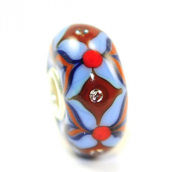 Preview: Trollbeads Day 2025 - Porzellanschimmer in Azur - WYSIWYG