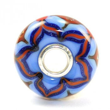 Preview: Trollbeads Day 2025 - Porzellanschimmer in Azur - WYSIWYG