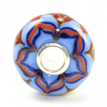 Preview: Trollbeads Day 2025 - Porzellanschimmer in Azur - WYSIWYG