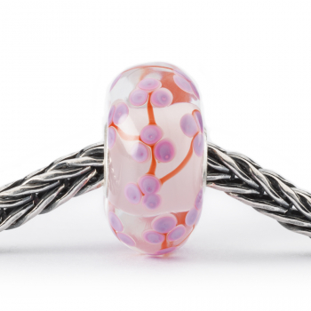 Preview: Trollbeads - Pfirsichblüte - People´s Bead 2022
