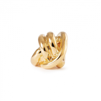 Preview: Trollbeads - Lucky Knot, Gold Plated