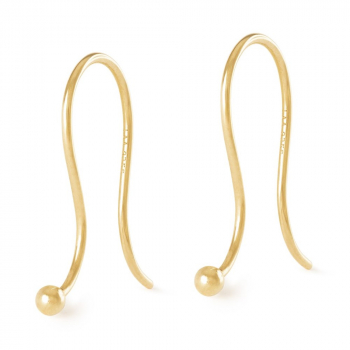Trollbeads - Spring 2025 - Earring Hooks, Gold Plated