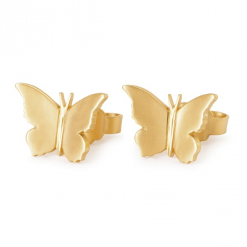 Trollbeads - Flutter Studs, Gold Plated