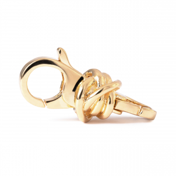 Preview: Trollbeads - Lucky Knot Clasp, Gold Plated