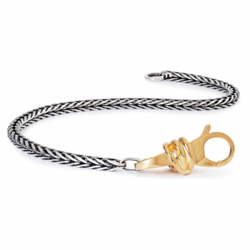 Trollbeads - Lucky Knot Bracelet, gold plated Lock