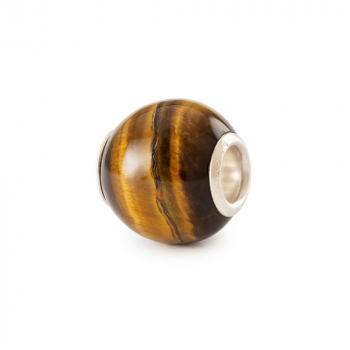 Trollbeads - Frühling 2025 - Rundes Gelbes Tigerauge