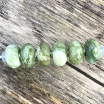 Trollbeads - Grün Gelber Calzit - WYSIWYG