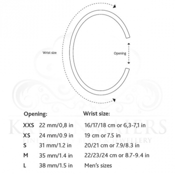 Trollbeads - Gedrehte Armspange Silber