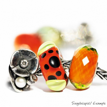 Preview: Trollbeads - Mohnblume - August