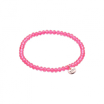Preview: Armband Crystal - 4 mm - Strawberry