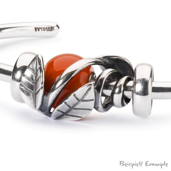 Trollbeads - Round Red Onyx