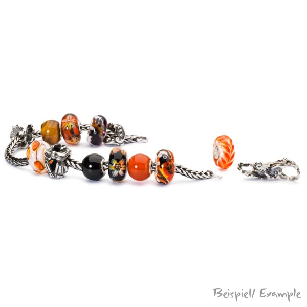 Trollbeads - Round Red Onyx