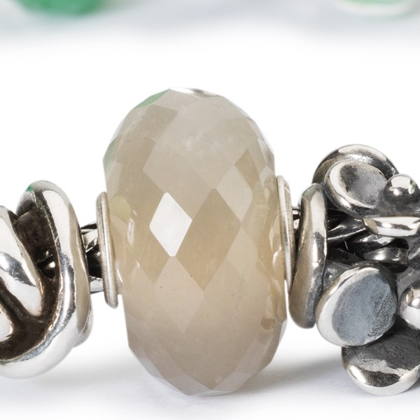 Trollbeads - Grey Moonstone