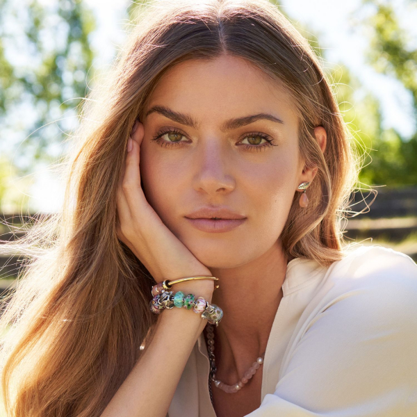 Trollbeads - Leaves of Protection Studs