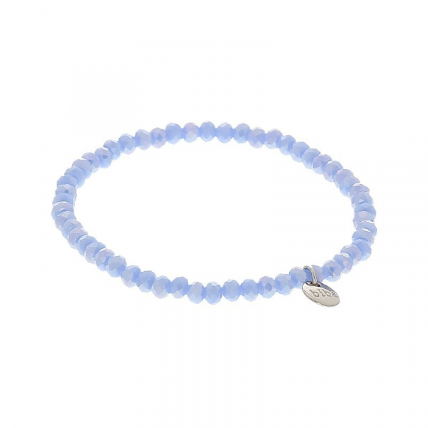 Armband Crystal - 4 mm - Gr. L - Tourterelle