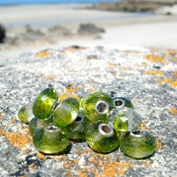 Katzenmaiers - Glas Facettiert - Green Rutile