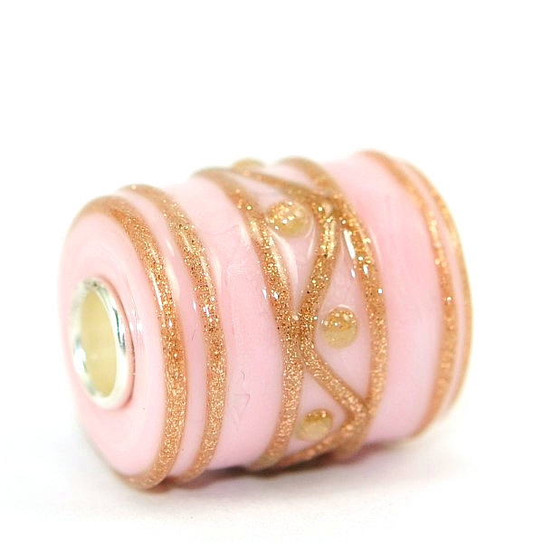 Eavae Beads - Glas Bead - Long Barrel - Phoenix Pattern