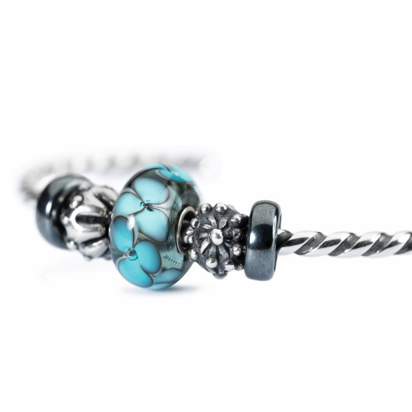 Trollbeads - Gedrehte Armspange Silber
