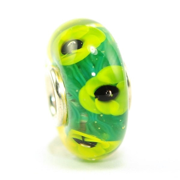 Kamane - Glas Bead - Poppy