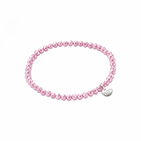 Armband Crystal - 4 mm - Mauve