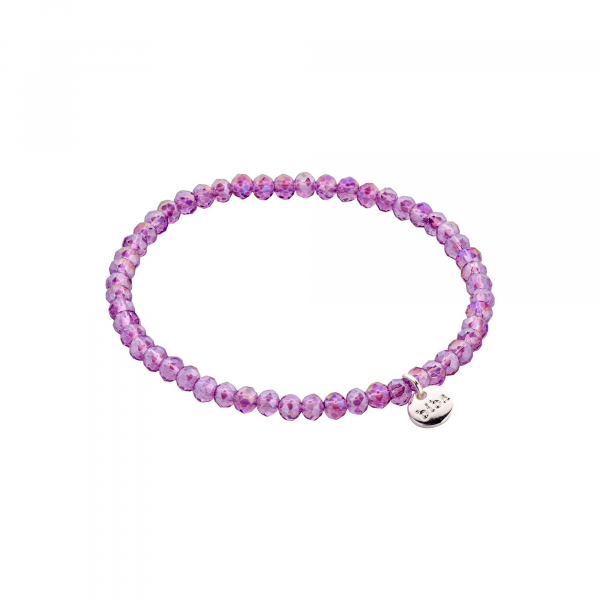 Bracelet Crystal - 4 mm - Lilas